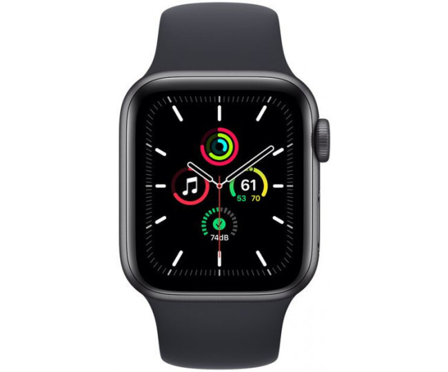 Apple Watch SE GPS 44mm Space Gray Midnight Sport Band (MKQ63) 1 Apple Watch SE GPS 44mm Space Gray Midnight Sport Band (MKQ63) 1