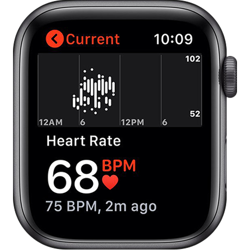 Apple Watch SE GPS 44mm Space Gray Midnight Sport Band (MKQ63) 1 Apple Watch SE GPS 44mm Space Gray Midnight Sport Band (MKQ63) 1