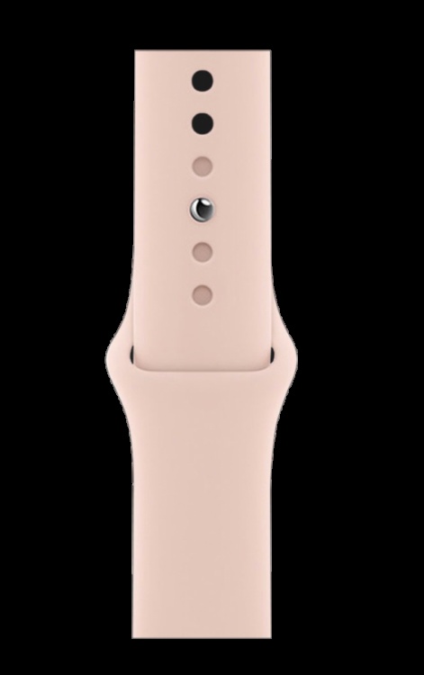 Apple Watch Series 6 40mm Gold Aluminum Case with Pink Sand Sport Band (MG123) бу
