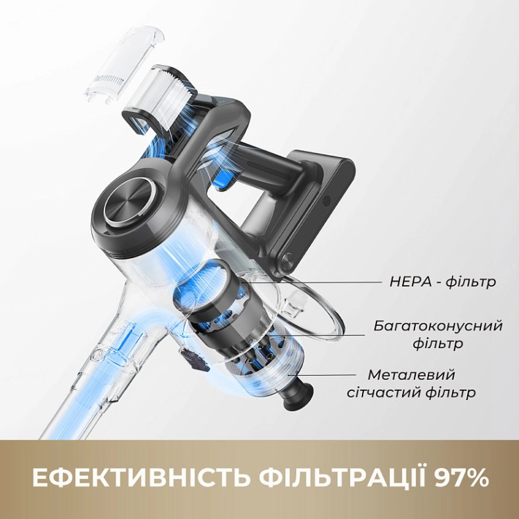 Акумуляторний пилосос Mova J30 (VJ12A) (EU)