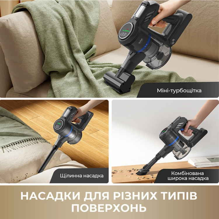 Акумуляторний пилосос Mova J30 (VJ12A) (EU)