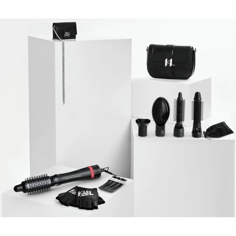 Фен-щетка Rowenta x Karl Lagerfeld Express Style (Black) (CF635LF0)