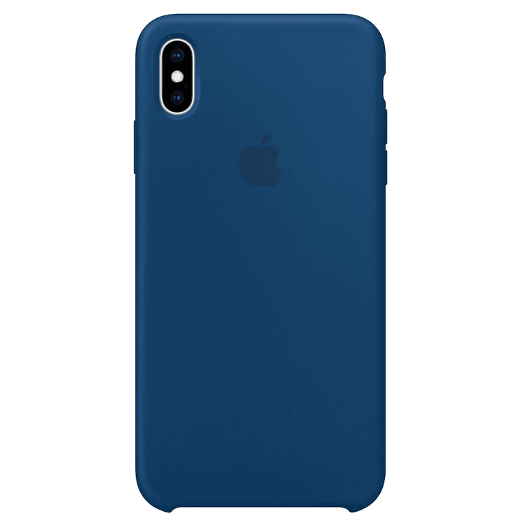 Чохол Smart Silicone Case для iPhone Xs Max Original (FoxConn) (Blue Horizon)