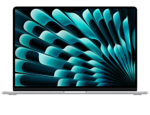 MacBook Air 15 Retina, with Apple M3, Silver , 256GB, 8 CPU / 10 GPU, 16GB RAM (MC9E4) (2024) бу (Хорошее состояние)