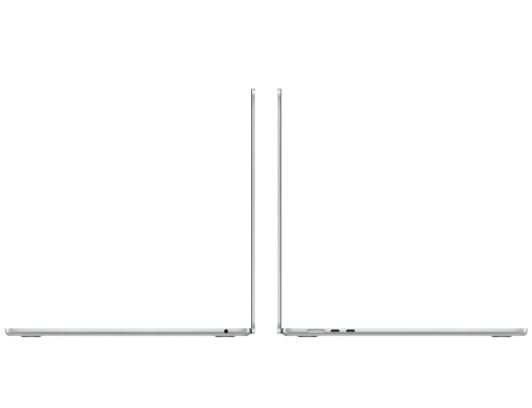 MacBook Air 15 Retina, with Apple M3, Silver , 256GB, 8 CPU / 10 GPU, 16GB RAM (MC9E4) (2024) бу (Як Новий)