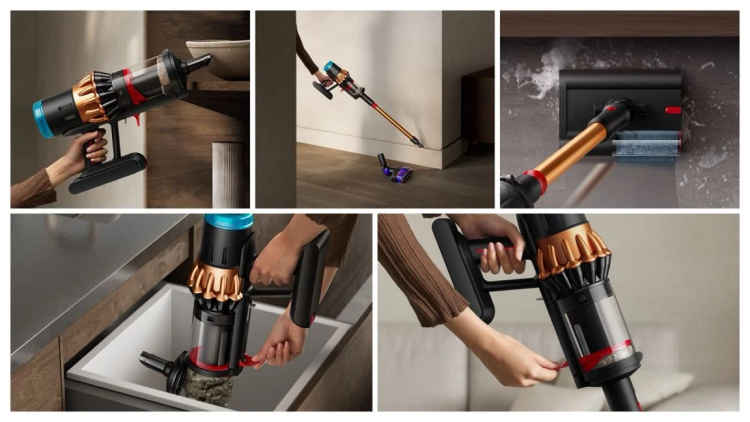 Аккумуляторный пылесос Dyson V16 Piston Animal (495948-01)(with 7 essays)