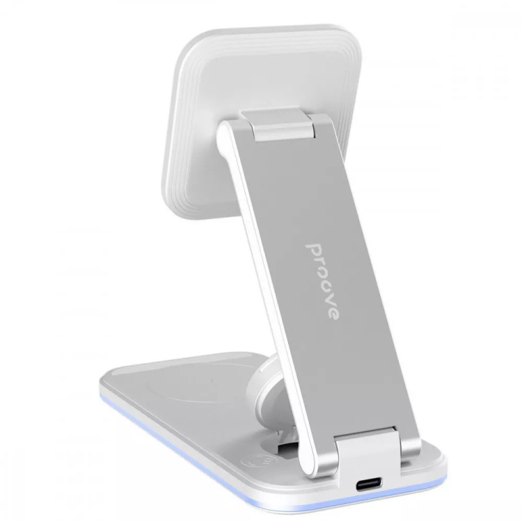 Безпровідна зарядка Proove Energy Fold 3 in 1 White	(WSEF15010002)