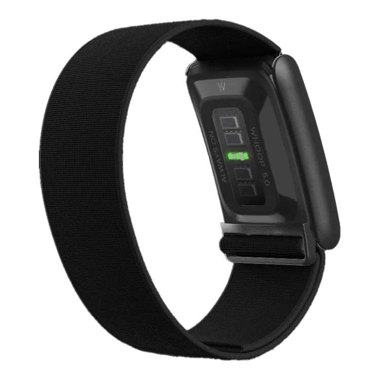 Фbтнес-браслет WHOOP 5.0 One Jet Black - 12-Month Membership (973-003-000)