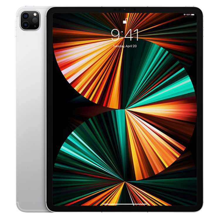 Apple iPad Pro 12.9 M1 2021, 512GB, Silver, Wi-Fi+LTE (4G) (MHP03)