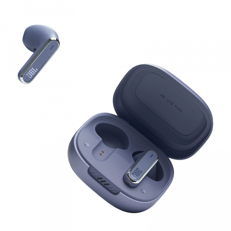 Навушники JBL Live Flex Blue (JBLLIVEFLEXBLU)