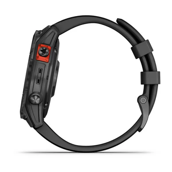 Garmin Fenix 7 Solar Slate Gray with Black Band (010-02540-10)