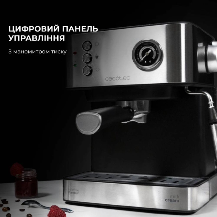 Кавоварка рожкова Cecotec Cumbia Power Espresso 20 Professional (CCTC-01556) (UA)