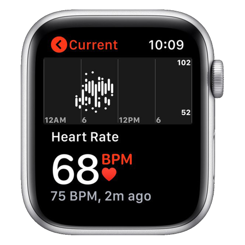 Apple Watch SE GPS 44mm Silver Aluminium Case with Abyss Blue Sport Band (MKQ43) бу