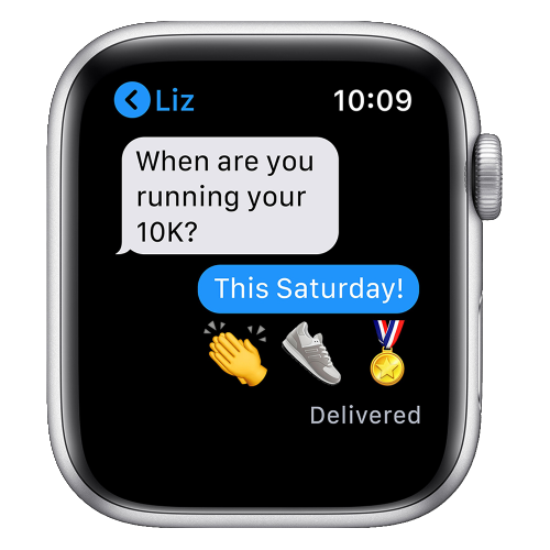 Apple Watch SE GPS 44mm Silver Aluminium Case with Abyss Blue Sport Band (MKQ43) бу