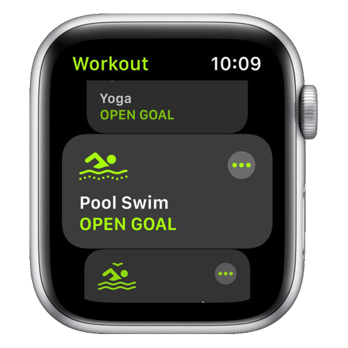 Apple Watch SE GPS 44mm Silver Aluminium Case with Abyss Blue Sport Band (MKQ43) бу
