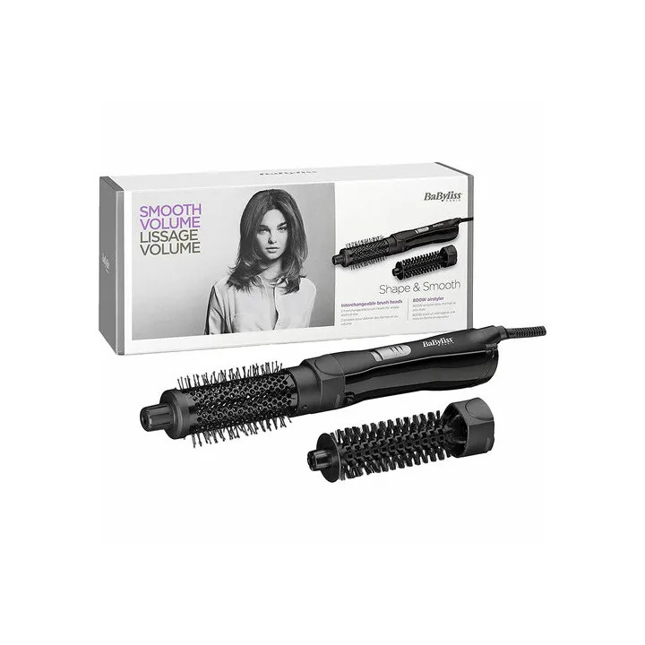 Фен-щітка Babyliss Shape & Smooth (AS82E) (Black)