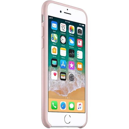 Чехол Smart Silicone Case для iPhone 7/8 Original (FoxConn) (Pink Sand)