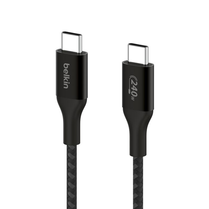 Кабель Belkin Braided USB-C 240W 2m (Black)