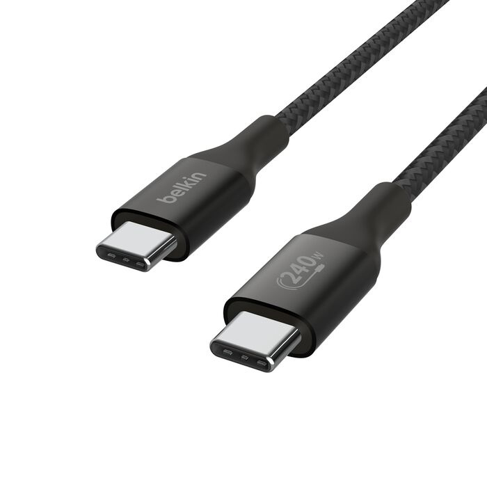Кабель Belkin Braided USB-C 240W 2m (Black)