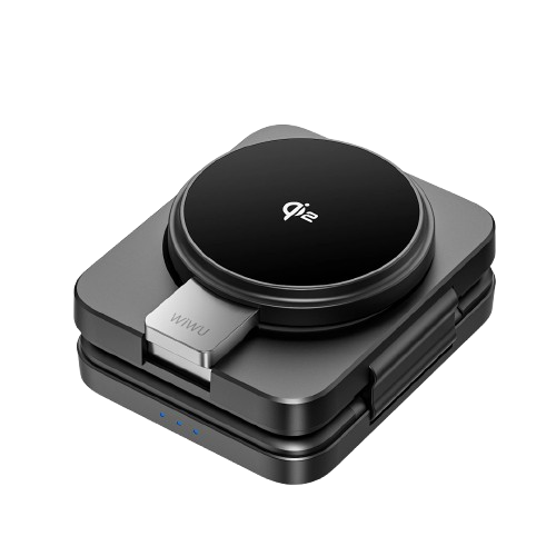 Безпровідна зарядка WIWU Qi2.0 3 in 1 Folding Cableless Charger Wi-W028 (6976975613276)