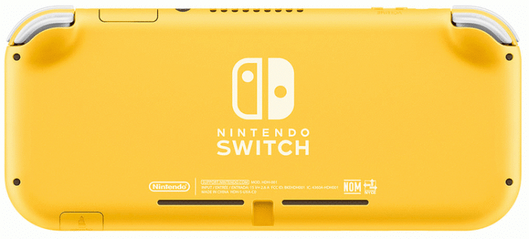 Портативная игровая приставка Nintendo Switch Lite (Yellow) (045496452681)