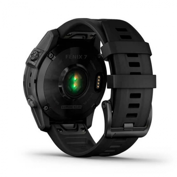 Garmin Fenix 7 Sapphire Solar Black DLC Titanium with Black Band (010-02540-34) Garmin Fenix 7 Sapphire Solar Black DLC Titanium with Black Band (010-02540-34)