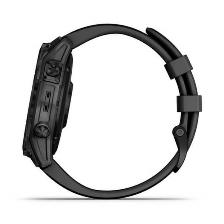 Garmin Fenix 7 Sapphire Solar Black DLC Titanium with Black Band (010-02540-34) Garmin Fenix 7 Sapphire Solar Black DLC Titanium with Black Band (010-02540-34)