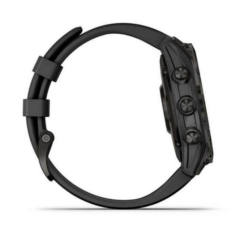 Garmin Fenix 7 Sapphire Solar Black DLC Titanium with Black Band (010-02540-34) Garmin Fenix 7 Sapphire Solar Black DLC Titanium with Black Band (010-02540-34)