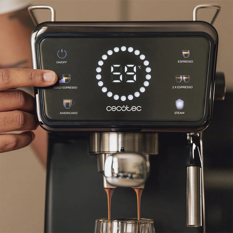 Кавоварка рожкова Cecotec Power Espresso 20 ColdBrew Touch (CCTC-00269) (UA)