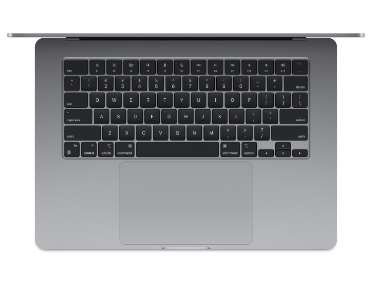 MacBook Air 15 Retina, with Apple M3, Space Gray, 512GB, 8 CPU / 10 GPU, 8GB RAM (MRYN3) бу (Як Новий)