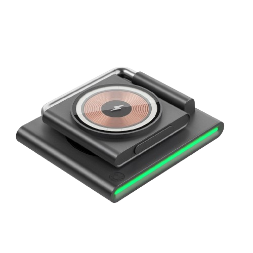 Безпровідна зарядка WiWU Wi-W023 3in1 Wireless Charger (6976195096897)