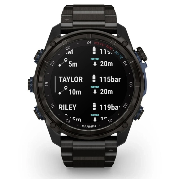 Garmin Descent Mk3i 51mm Carbon Gray DLC Titanium with DLC Titanium Band (010-02752-13/14)