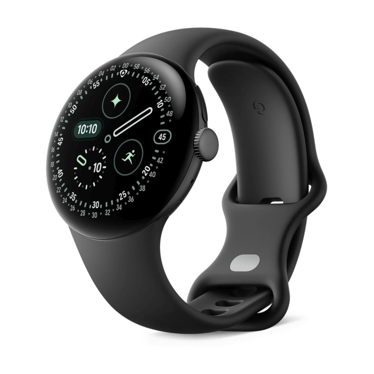 Смарт-годинник Google Pixel Watch 4 41mm Matte Black Aluminum Case / Obsidian Active Band