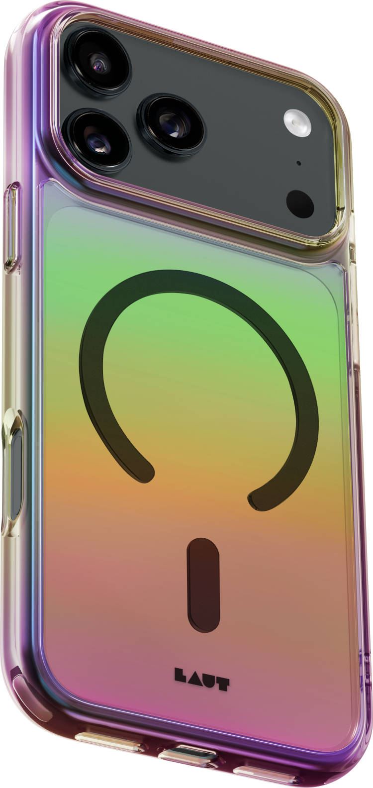 Чехол LAUT HOLO MagSafe для iPhone 18 Pro (Holo Midnight) (L_IP26B_HO_BK)
