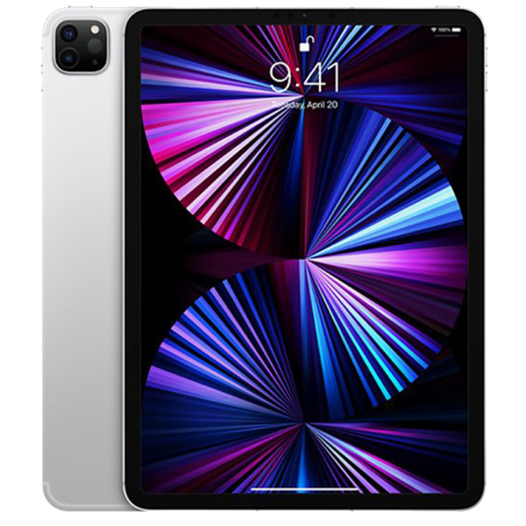 Apple iPad Pro 11" M1 2021, 512GB, Silver, Wi-Fi (MHQX3)