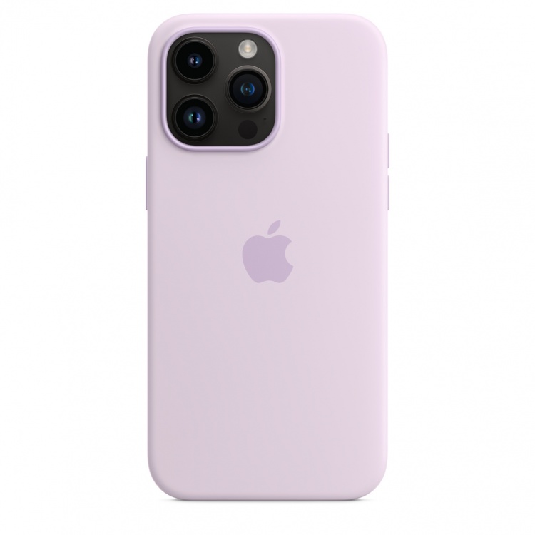 Чехол Apple Silicone Case для iPhone 14 Pro Max with MagSafe (Lilac)