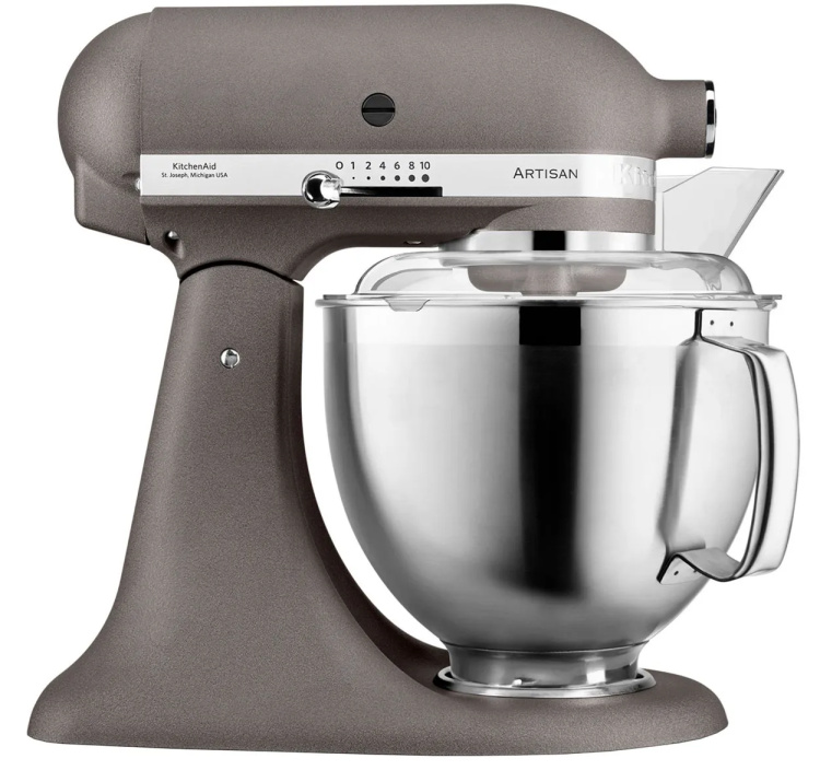 Планетарный миксер KitchenAid Artisan 4,8 л 5KSM185PSEGR Grey (UA)