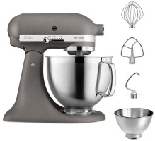 Планетарный миксер KitchenAid Artisan 4,8 л 5KSM185PSEGR Grey (UA)