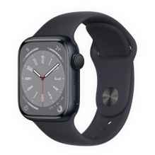 Apple Watch Series 8 41mm Midnight Aluminum Case with Midnight Sport Band (MNP53) бу