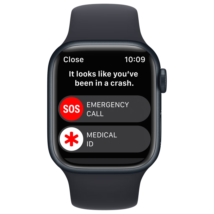 Apple Watch Series 8 41mm Midnight Aluminum Case with Midnight Sport Band (MNP53) бу