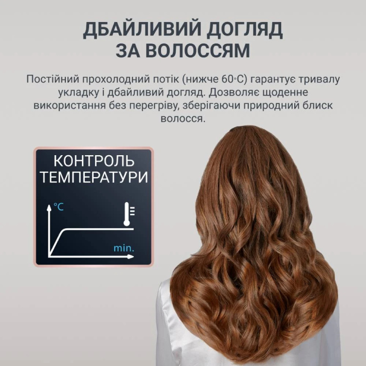 Фен-щетка Rowenta Express Style (Black/Gold) (CF6330F0)