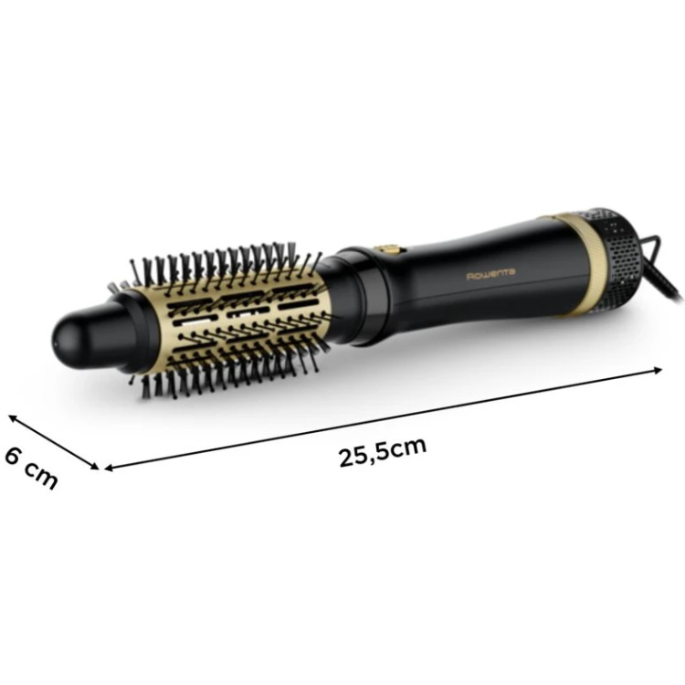 Фен-щетка Rowenta Express Style (Black/Gold) (CF6330F0)