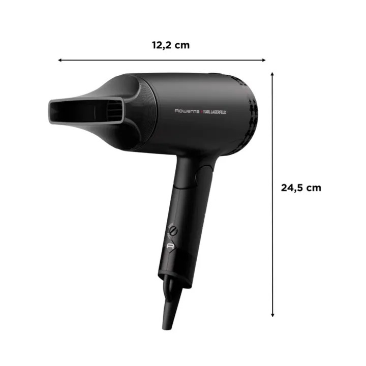 Фен Rowenta Karl Lagerfeld Express Style (CV184LF0) (Black)