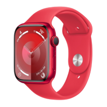 Apple Watch Series 9 41mm GPS (PRODUCT)RED Aluminum Case with Red Sport Band (M/L) MRXH3