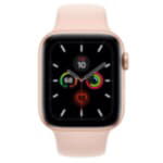 Apple Watch Series 5 GPS, 44mm Gold Aluminum Case with Pink Sand Sport Band (MWVE2) Apple Watch Series 5 GPS, 44mm Gold Aluminum Case with Pink Sand Sport Band (MWVE2)