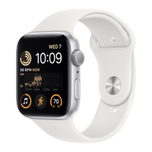 Apple Watch SE 2 40mm Silver Aluminium Case with White Sport Band (MNJV3) бу (Як Новий)