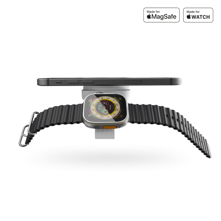 Безпровідна зарядка Zens 2-in-1 MagSafe + Watch Travel Charger (ZEDC24W/00)