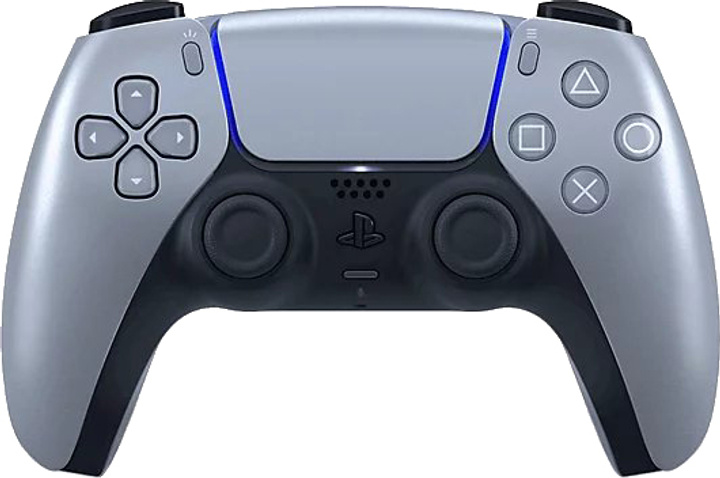 Бездротовий геймпад Sony PlayStation 5 DualSense (Sterling Silver) (1000040729)