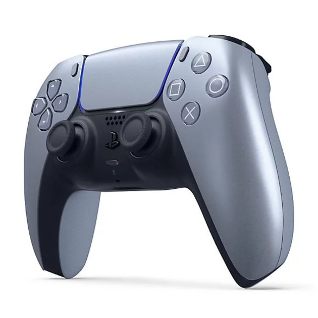 Бездротовий геймпад Sony PlayStation 5 DualSense (Sterling Silver) (1000040729)