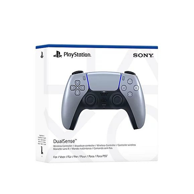 Бездротовий геймпад Sony PlayStation 5 DualSense (Sterling Silver) (1000040729)